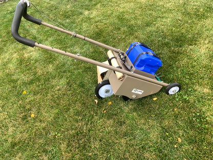 EcoLawn Aerator Battery Electric Drive Lawn Aerator for Larger Lawns